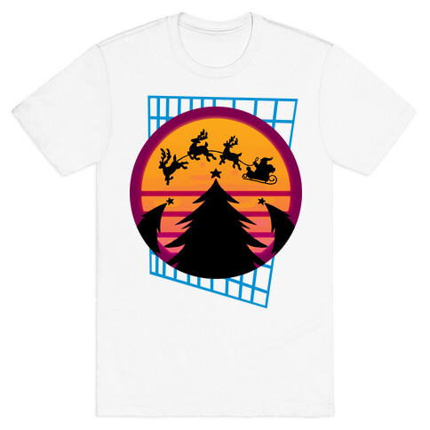 Synthwave Christmas T-Shirt