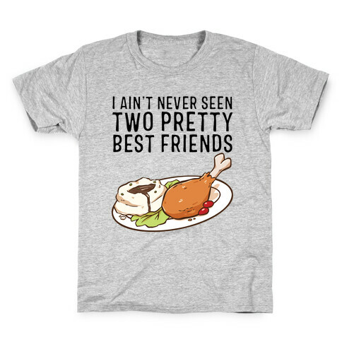 Best Friends Turkey N' Mashed Potatoes Kids T-Shirt