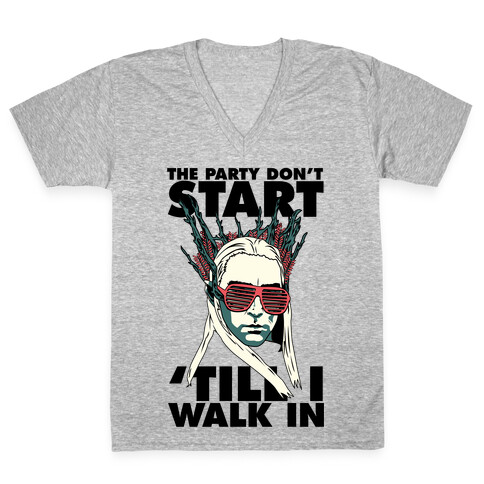 Thranduil Elvish Lord of the Party V-Neck Tee Shirt