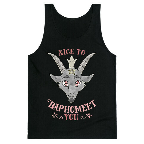 Nice to Baphomeet You Tank Top