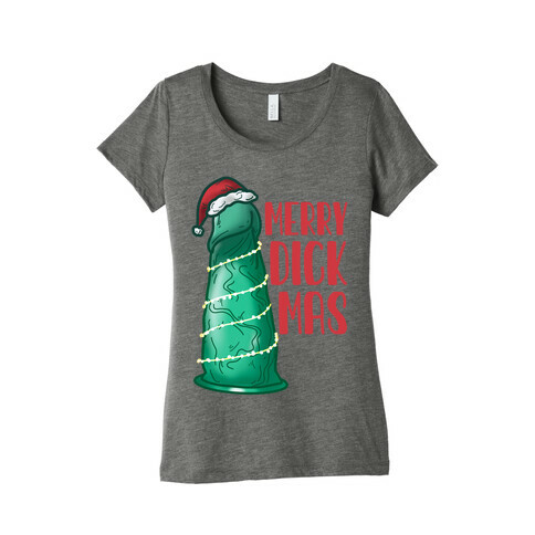 Merry Dickmas Womens T-Shirt