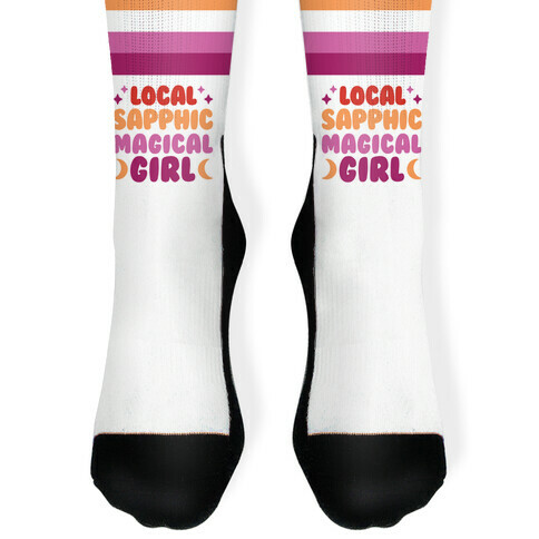 Local Sapphic Magical Girl Sock