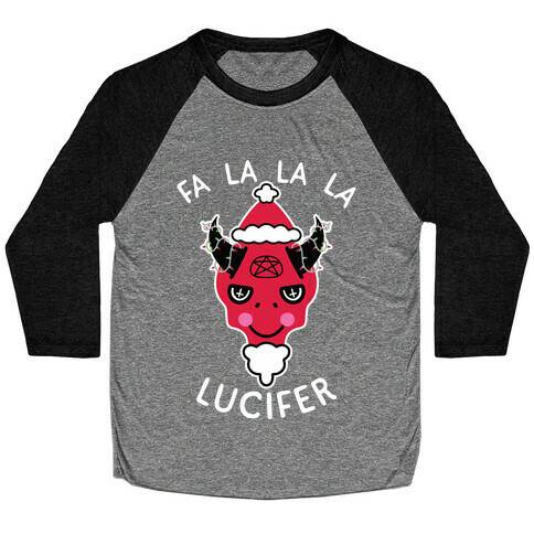 Fa La La La Lucifer Baseball Tee