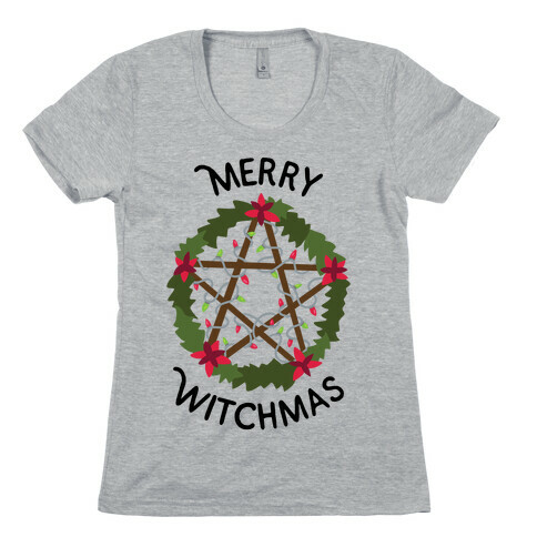 Merry Witchmas Womens T-Shirt