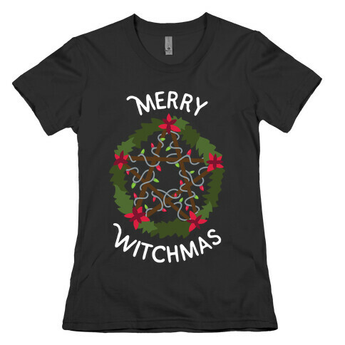 Merry Witchmas Womens T-Shirt