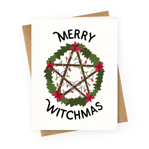 Merry Witchmas Greeting Card