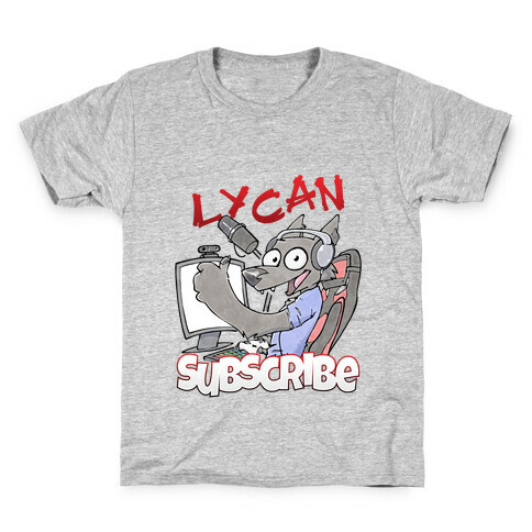 Lycan Subscribe Kids T-Shirt
