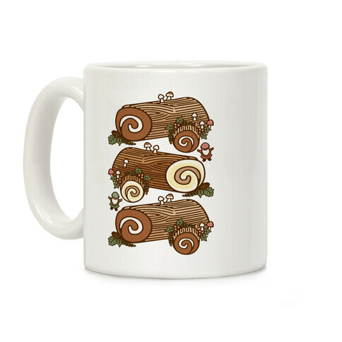 Holiday Yule Logs Coffee Mug