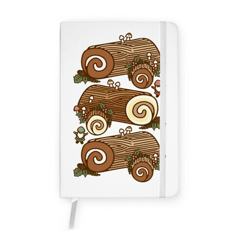 Holiday Yule Logs Notebook