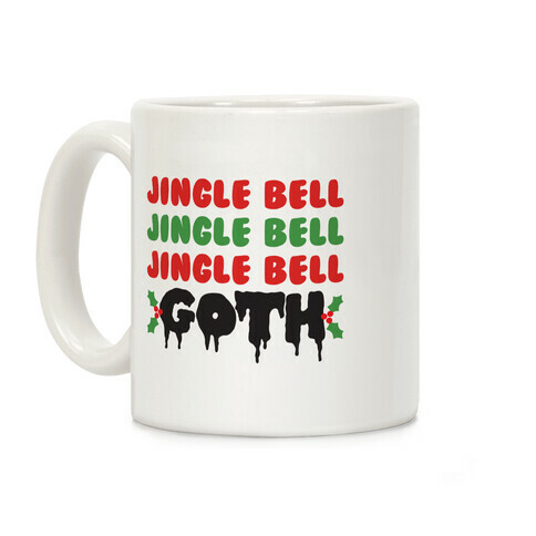 Jingle Bell Goth Coffee Mug