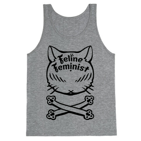Feline Feminist Tank Top