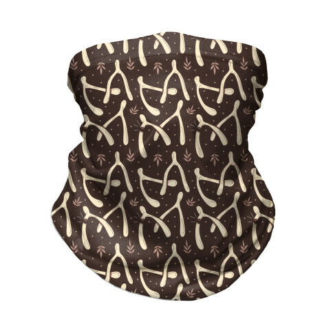 Wish bone Pattern Neck Gaiter