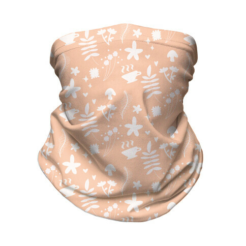 Dainty Cottage Pattern Neck Gaiter