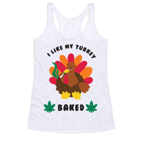 Baked Turkey Racerback Tank Top