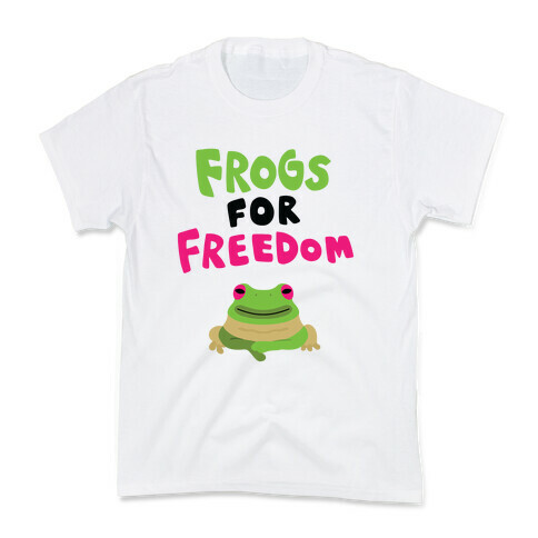 Frogs for Freedom Kids T-Shirt