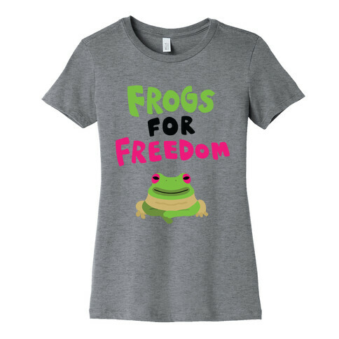 Frogs for Freedom Womens T-Shirt