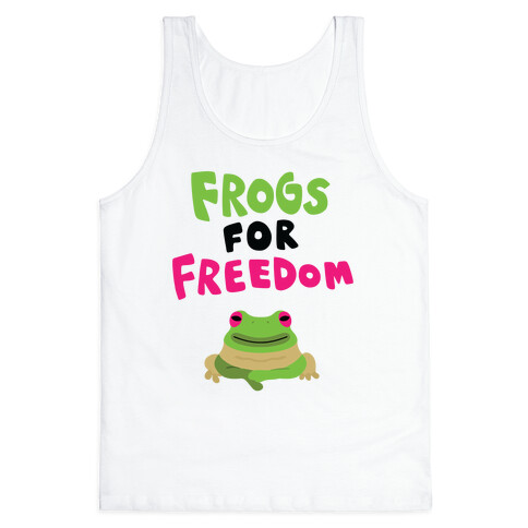 Frogs for Freedom Tank Top