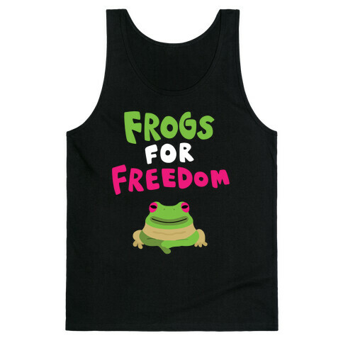 Frogs for Freedom Tank Top
