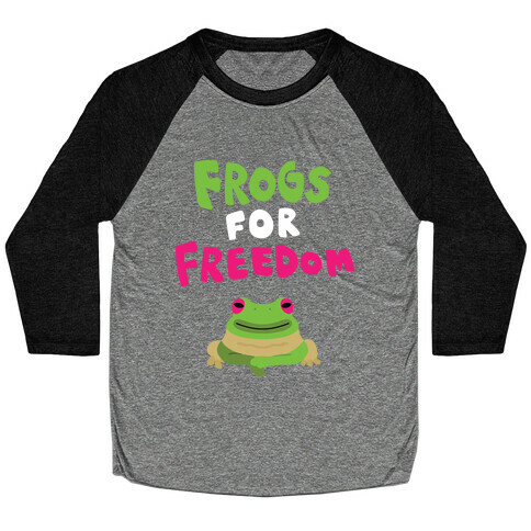 Frogs for Freedom Baseball Tee