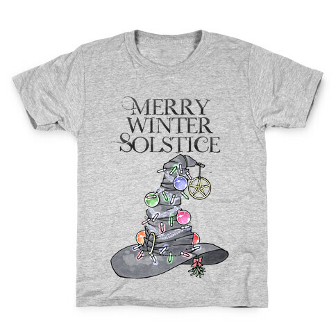Merry Winter Solstice Kids T-Shirt