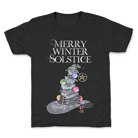 Merry Winter Solstice Kids T-Shirt