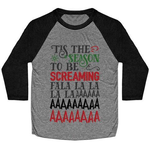 Screamin' Season Baseball Tee