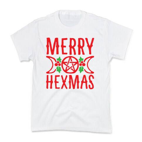 Merry Hexmas Parody Kids T-Shirt