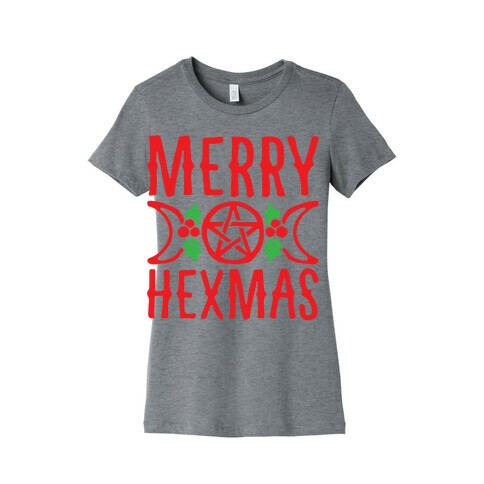 Merry Hexmas Parody Womens T-Shirt
