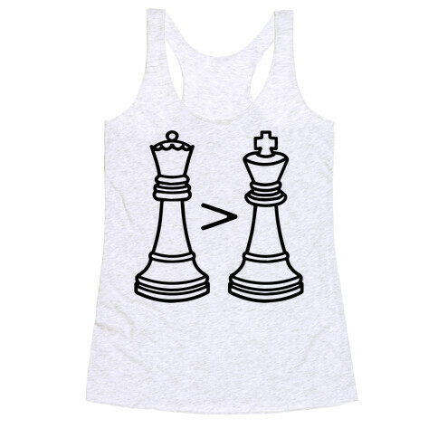 Queen Takes King Racerback Tank Top