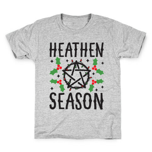 Heathen Season Christmas Kids T-Shirt