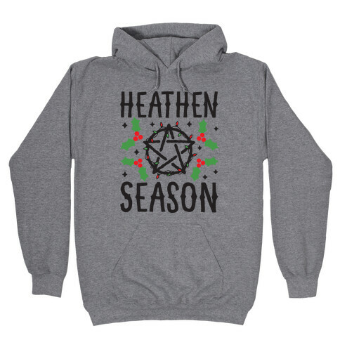 Heathen Season Christmas Hooded Sweatshirt