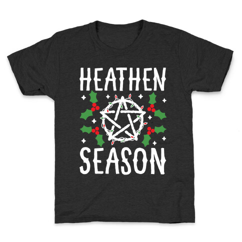 Heathen Season Christmas Kids T-Shirt