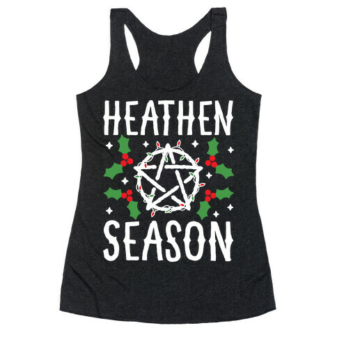 Heathen Season Christmas Racerback Tank Top