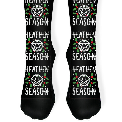 Heathen Season Christmas Sock