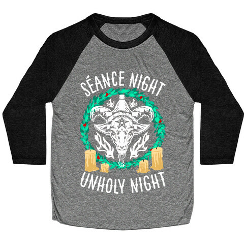 Seance Night, Unholy Night Baseball Tee