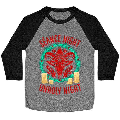 Seance Night, Unholy Night Baseball Tee