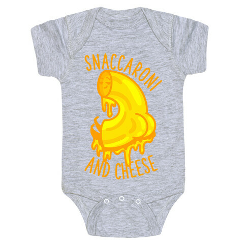 Snaccaroni and Cheese Baby One-Piece