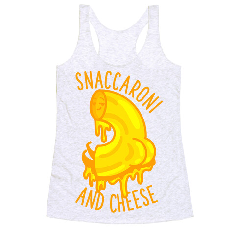 Snaccaroni and Cheese Racerback Tank Top