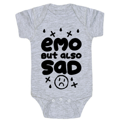 Emo, But Also SAD Baby One-Piece