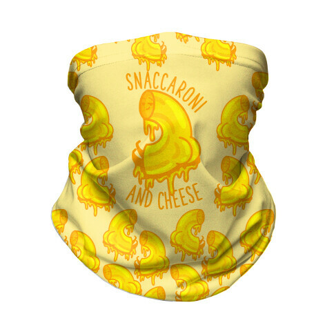 Snaccaroni and Cheese Neck Gaiter