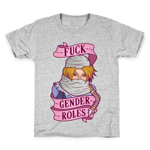 F*** Gender Roles (Sheik) Kids T-Shirt
