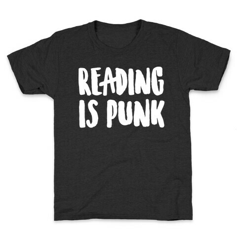 Reading Is Punk Kids T-Shirt