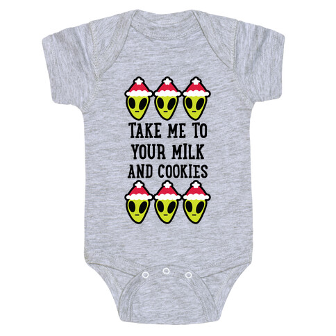 Take Me to Your Milk and Cookies Baby One-Piece