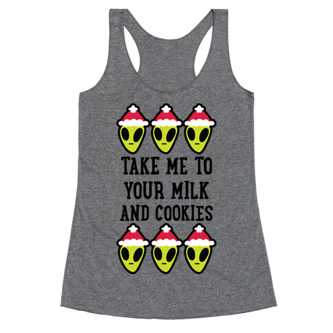 Take Me to Your Milk and Cookies Racerback Tank Top