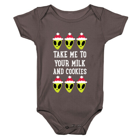 Take Me to Your Milk and Cookies Baby One-Piece