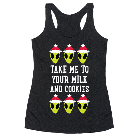 Take Me to Your Milk and Cookies Racerback Tank Top