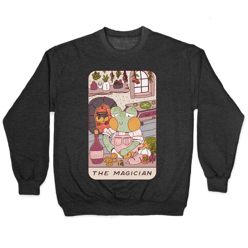 Cottagecore Magician Tarot Card Pullover