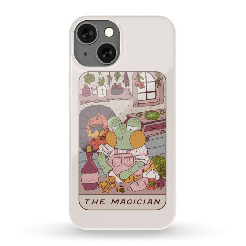 Cottagecore Magician Tarot Card Phone Case