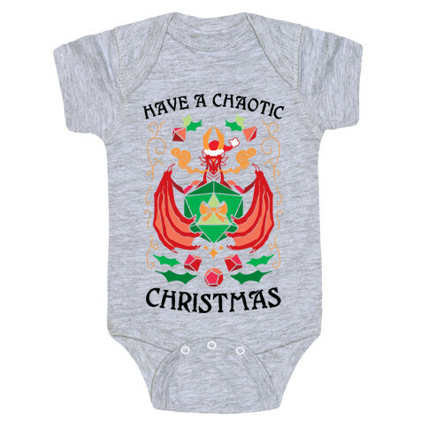 Have A Chaotic Christmas Baby One-Piece