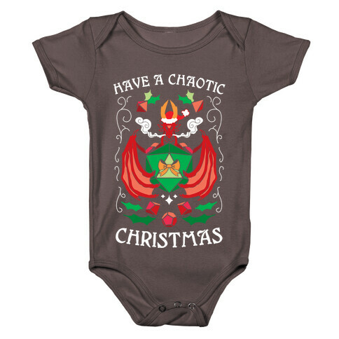 Have A Chaotic Christmas Baby One-Piece